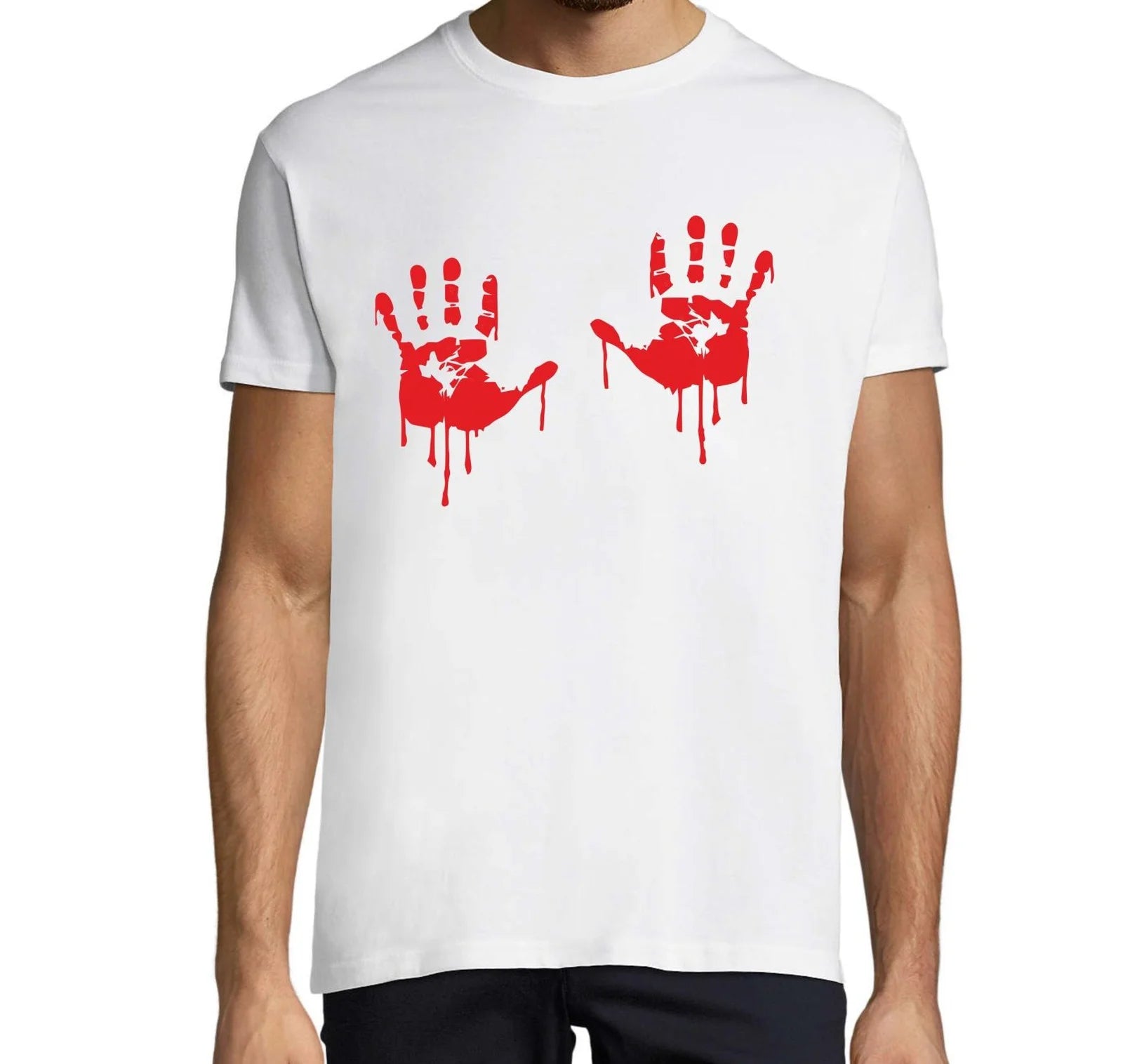 Unisex Marškinėliai „BLOODY HANDS“