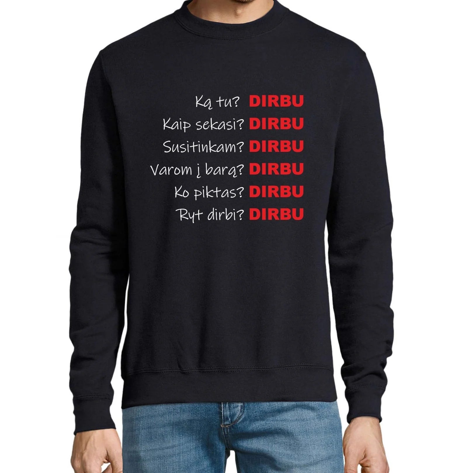 Unisex Džemperis „Dirbu“