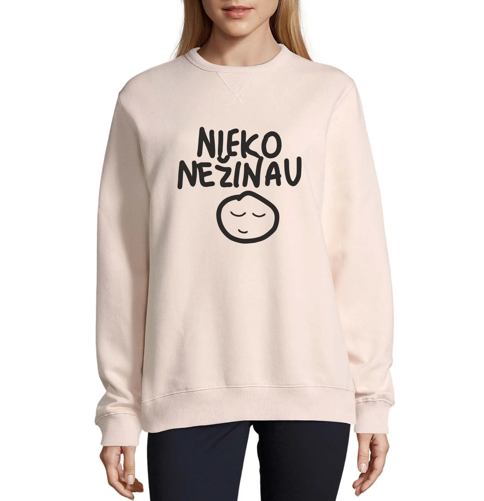Moteriškas Džemperis „Nieko Nežinau“